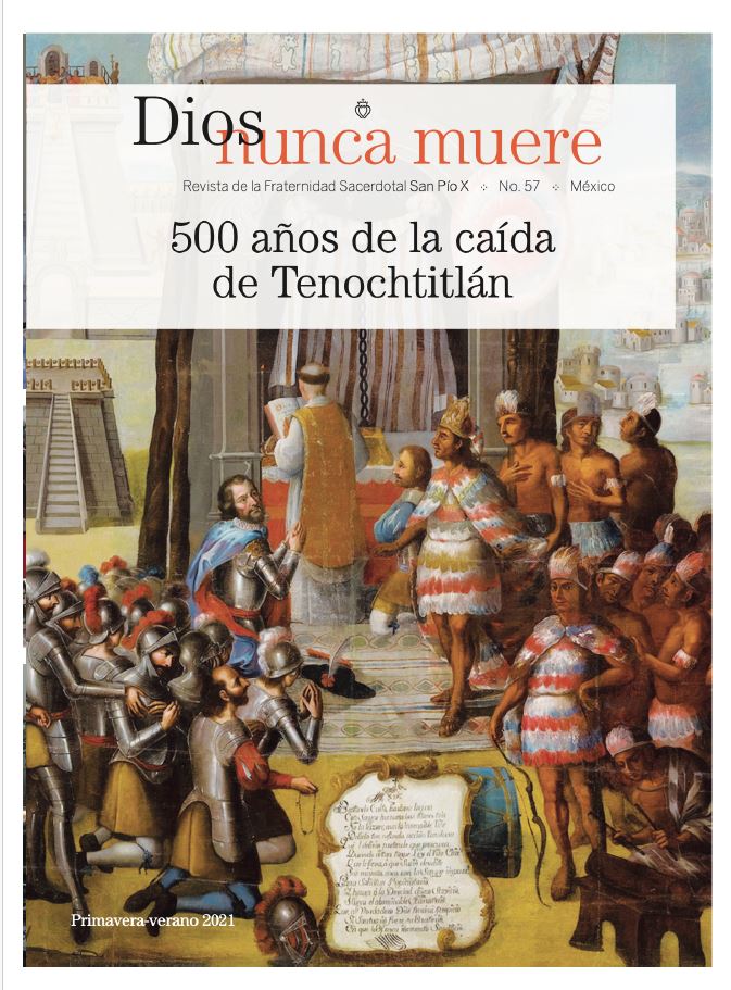 Dios nunca muere # 57 500 años de la caída de Tenochtitlán (Versión digital descargable)