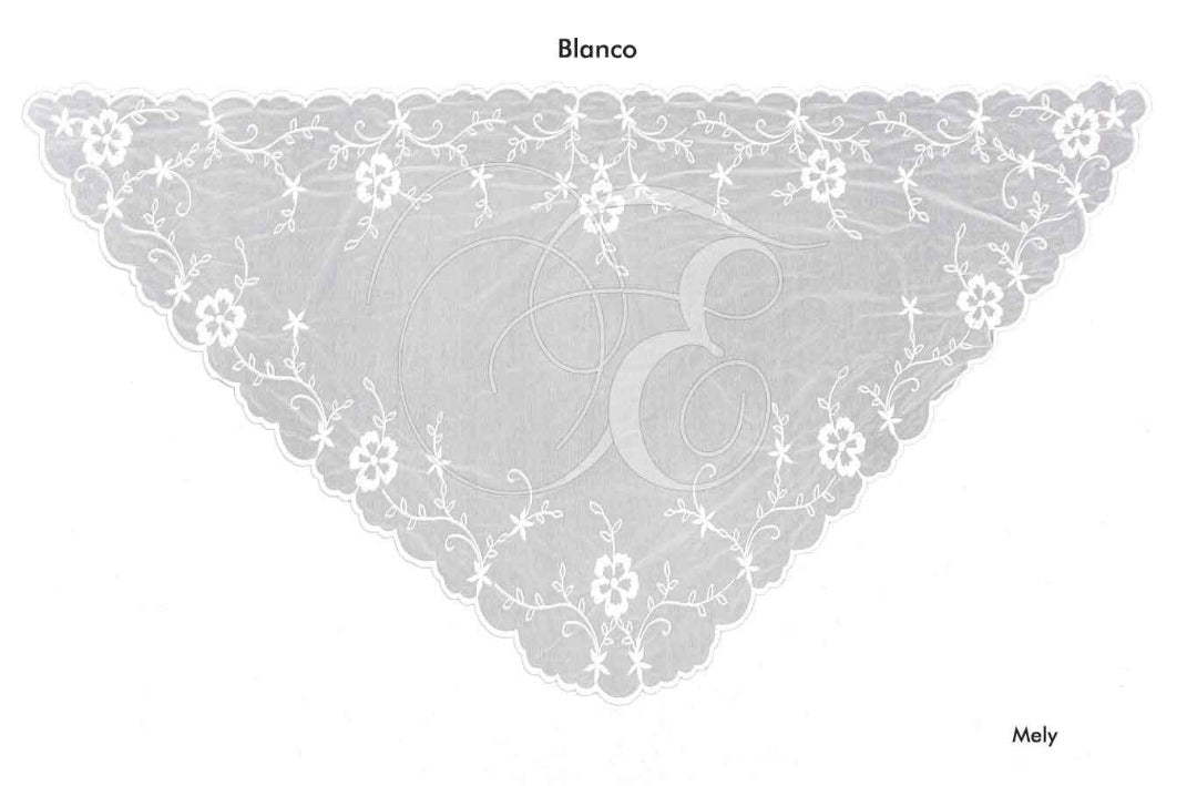 Velo mely blanco