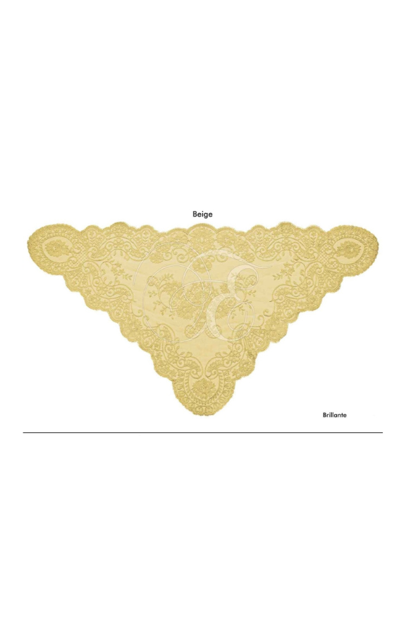 Velo brillante beige