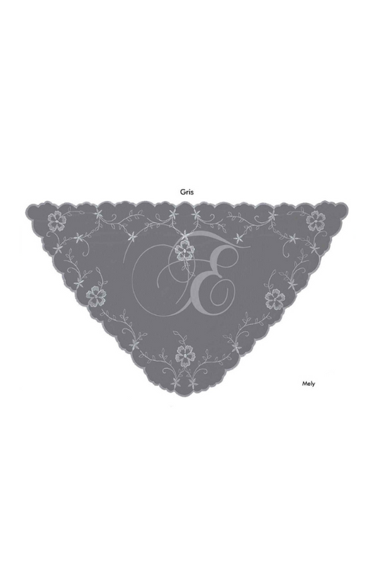 Velo mely gris claro
