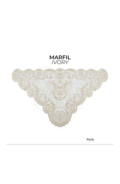 Velo parís marfil