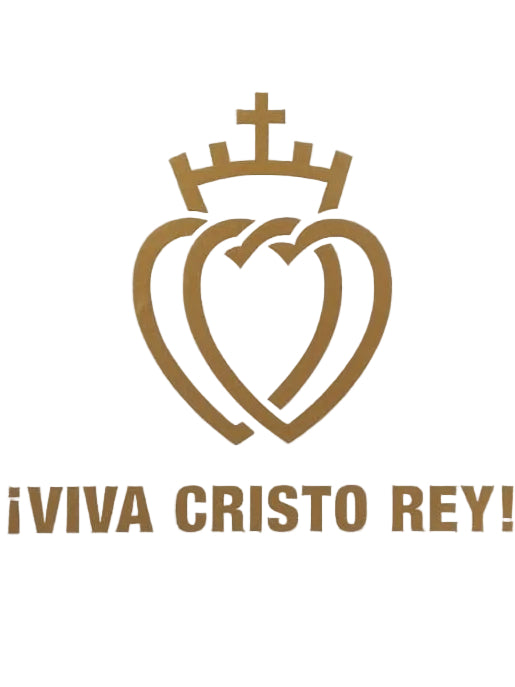 CALCOMANIA CRISTO REY  (COLOR DORADO)