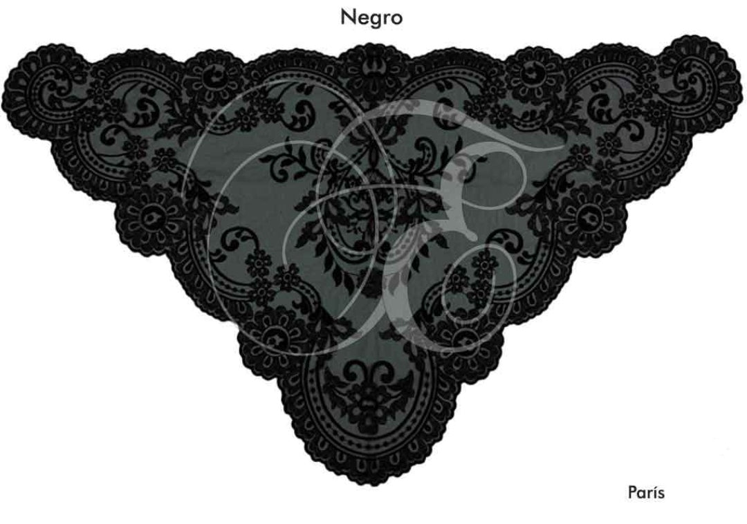 Velo parís negro